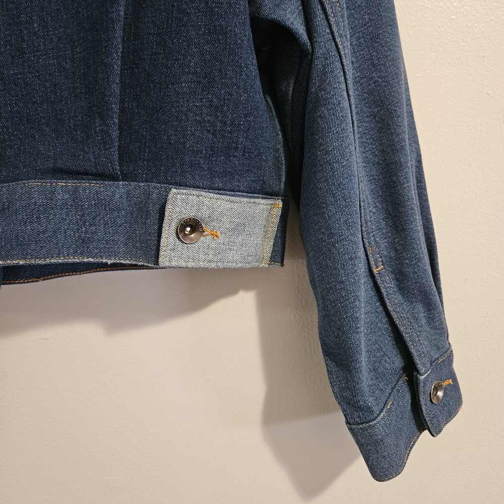 Two-Tone Denim Jacket - Picture 5 of 5